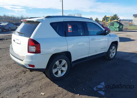 2014 Jeep Compass Sport из США, поврежденный, VIN 1C4NJDBB6ED749233
